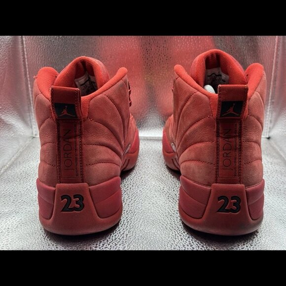 Size 9.5 - Nike Air Jordan 12‎ Retro Gym Red 130690-601 Mens Sneakers Shoes - Picture 4 of 15
